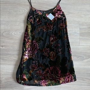 Free People Floral Mini Dress